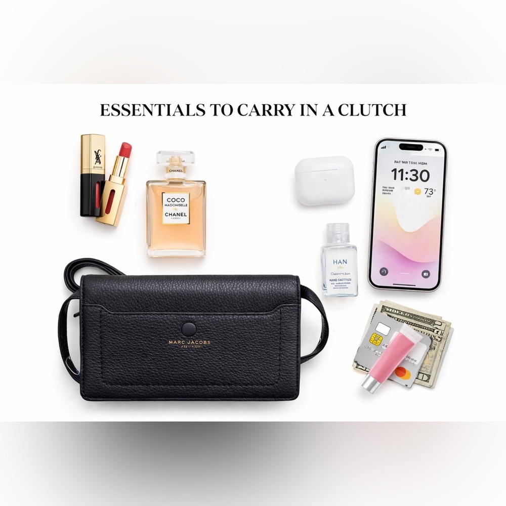 Marc Jacobs Elegant Black Crossbody Bag - Picture 12 of 12